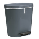 9200036 Sunware Zamora pedaalemmer 8 liter antraciet/wit