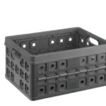 57000636 Sunware Square vouwkrat 32 liter antraciet