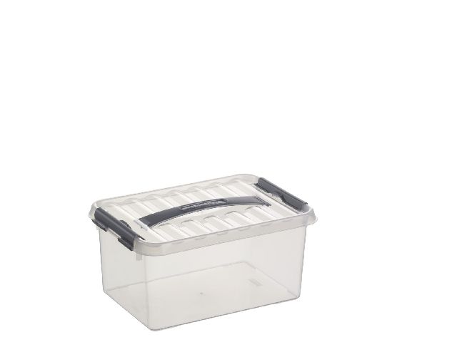 78200609 Sunware Q-line box 6 liter transparant