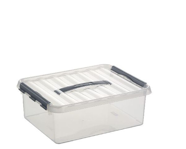 78600609 Sunware Q-line box 12 liter transparant