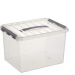 78800609 Sunware Q-line box 22 liter transparant