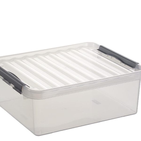 78900609 Sunware Q-line box 25 liter transparant