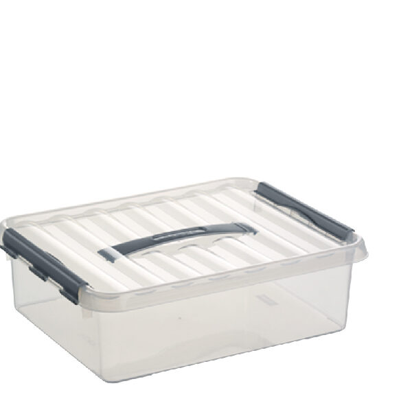 79500609 Sunware Q-line box 10 liter transparant