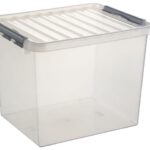 79900609 Sunware Q-line box 52 liter transparant