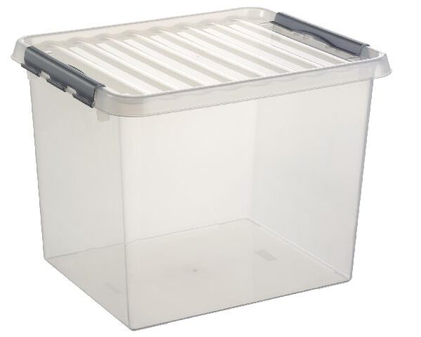 79900609 Sunware Q-line box 52 liter transparant