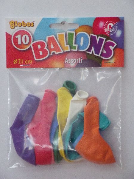 2001 Doos 25 zakjes dansballons a 10 stuks