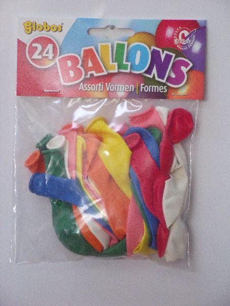 2056 Doos 20 zakjes partyballons a 24 stuks
