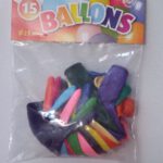 2037 Doos 20 zakjes doorknoopballons a 15 stuks