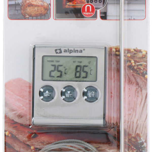 871125215140 Alpina Thermometer en Timer 2-in-1