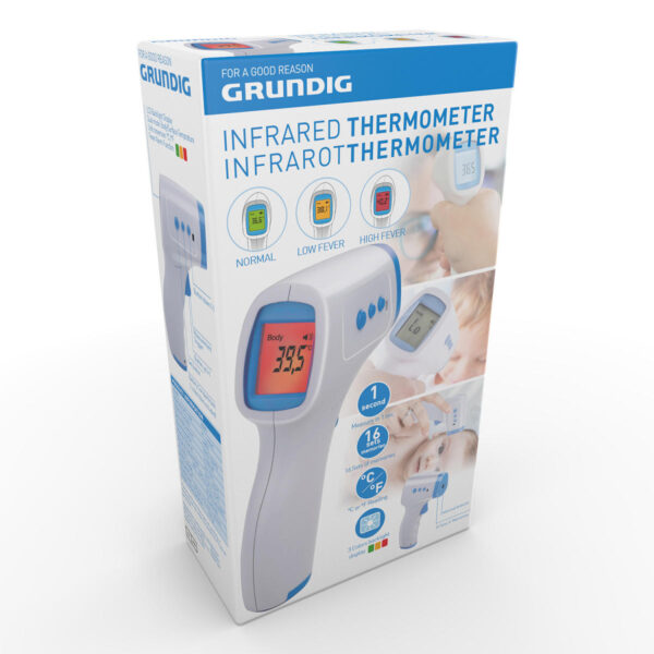 871125218993 Grundig Infrarood Koorts thermometer digitaal