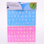 871125245180 Lettersjabloon 2-delig