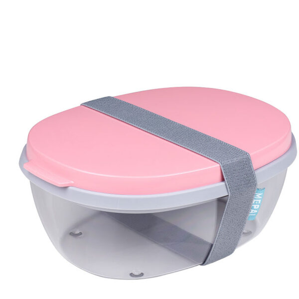 107640576700 Mepal Ellipse saladbox - nordic pink