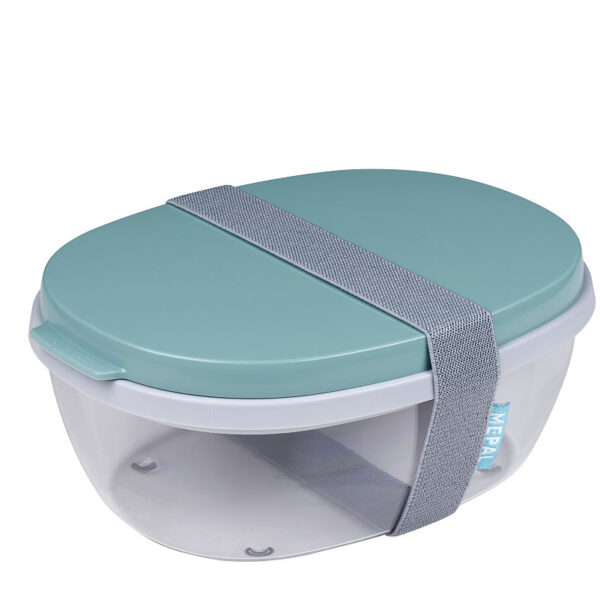 107640592400 Mepal Ellipse saladbox - nordic green