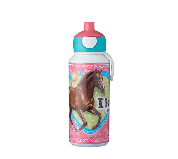 107410065369 Mepal Campus drinkfles pop-up 400 ml - My Horse