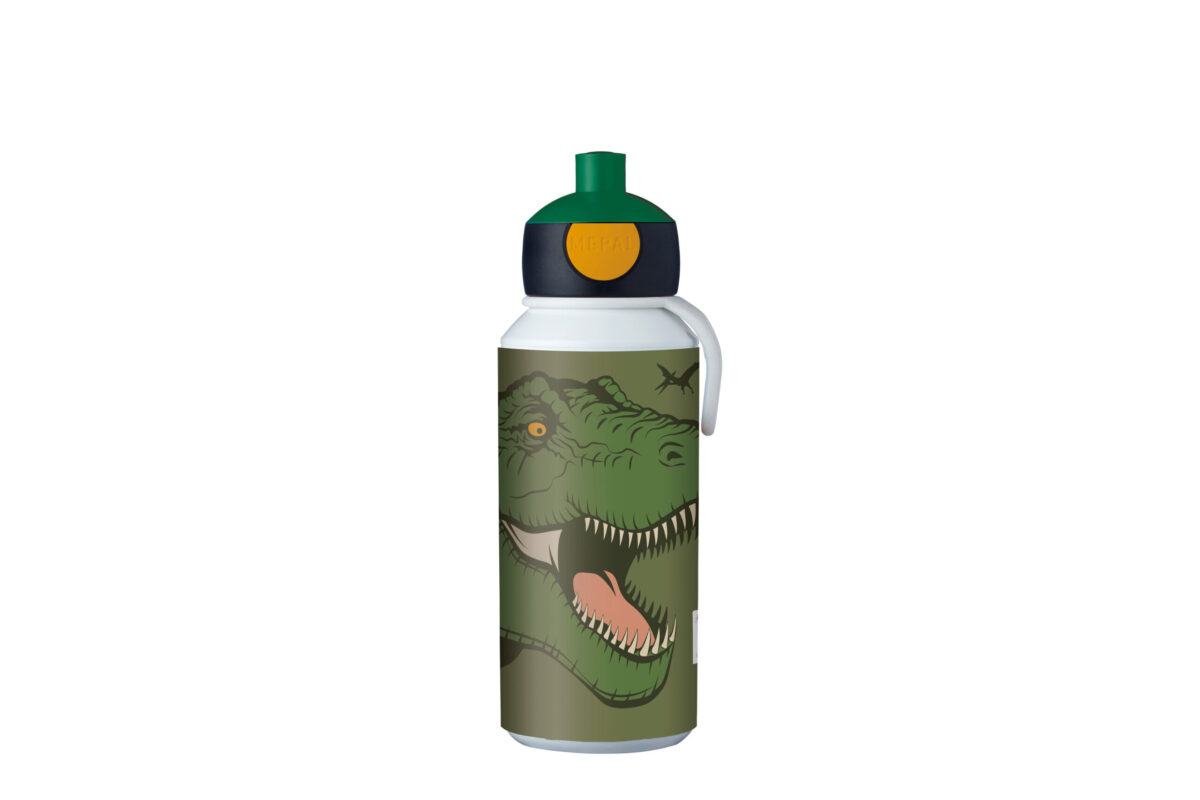 107410065381 Mepal drinkfles pop-up campus 400ml - Dino