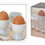 795800030 Eierdop set met lepel 8 delig