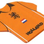 X34200110 Servetten shirt Holland 16 stuks 15x15,5cm per 6