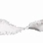 400501 Crepeguirlande 24 meter wit