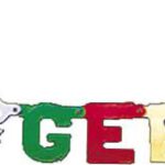 405025 Letterguirlande hartelijk gefeliciteerd 5 stuks