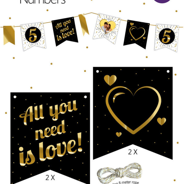 405124 Festive numbers Starter kit Love