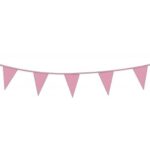 405619 Vlaggenlijn babyrose 10 meter 5 stuks