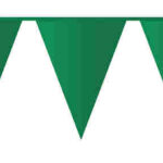 405645 Vlaggenlijn 10 meter groen 5 stuks