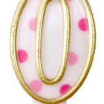 404000 Nummerkaars 0 roze