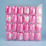 973023 Krullint 20mx5mm hard roze 24 stuks