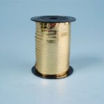 973361 Krullint 250mx5mm metallic - goud