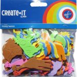192300 Create-It Foam dieren 64 stuks