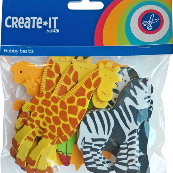 192305 Create-It Foam dieren 32 stuks