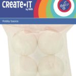 192332 Polystyreen bollen groot Create-it 4 stuks