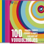 194002 100 Vouwblaadjes 16x16cm