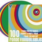 194004 100 Ronde vouwblaadjes 15,5cm