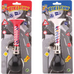 20623 Bike Fun metalen fietstoeter brandweer/politie