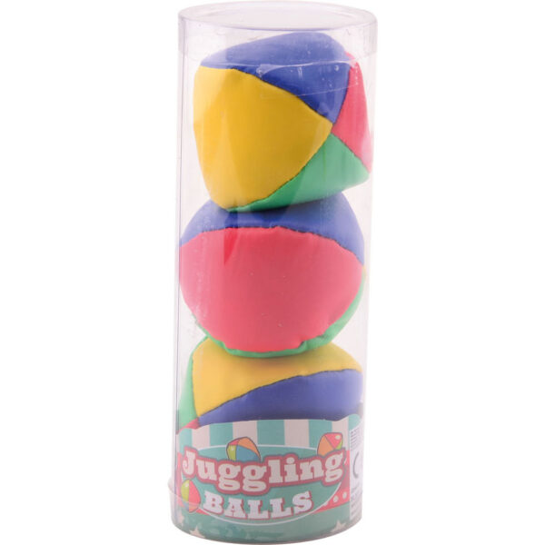 24258 Funtoy Jongleerballen 3 stuks in tube