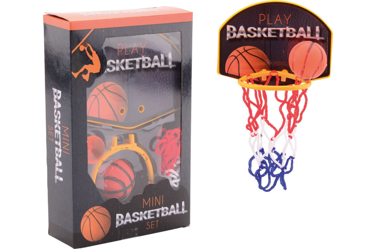 24282 Mini Basketbalspel met basketbal in doos