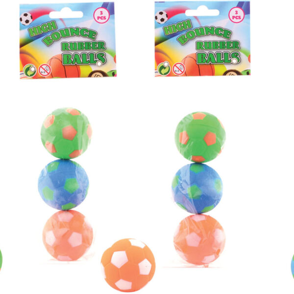 24323 Hi-Bounce ballen 5cm 3 stuks in zak