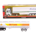 26067 Super Cars 1:50 pull-back tankwagen en oplegger