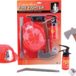 26722 Brandweer speelset op kaart 6 delig