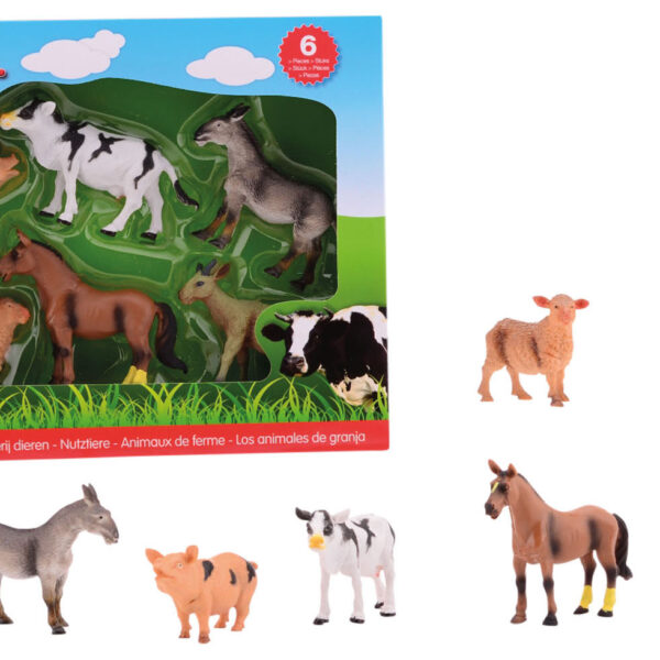 26785 Animal World boerderijdieren assortiment in doos