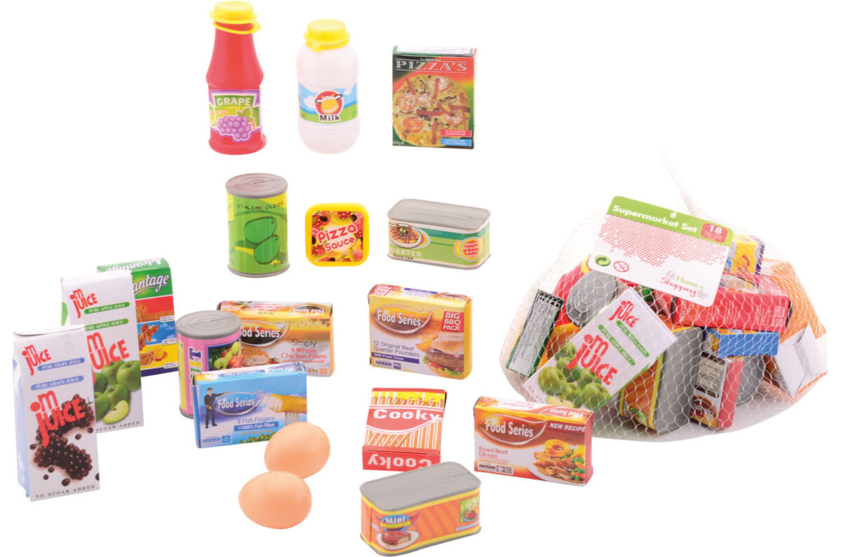 27532 Home and Shopping Supermarkt accessoires 18 stuks