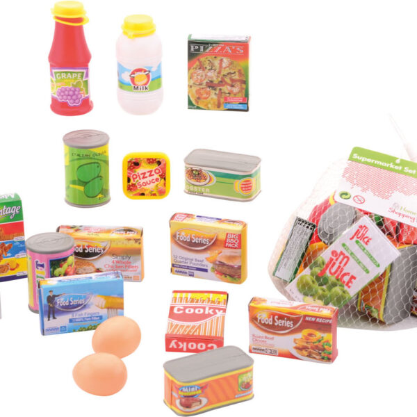 27532 Home and Shopping Supermarkt accessoires 18 stuks