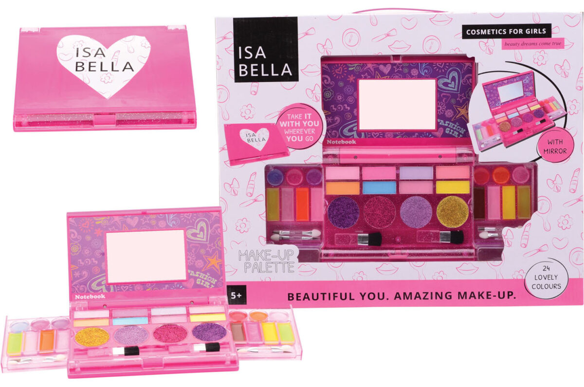 27557 Isabella make-up set Deluxe in vensterdoos