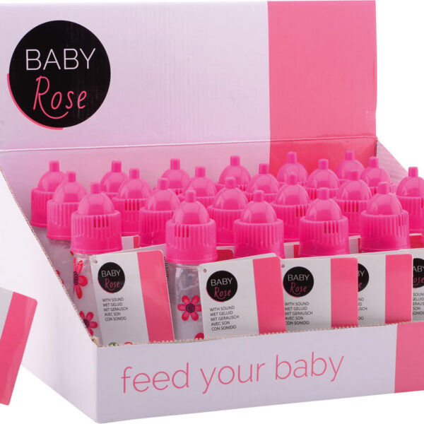 27570 Baby Rose zuigfles met geluid in display