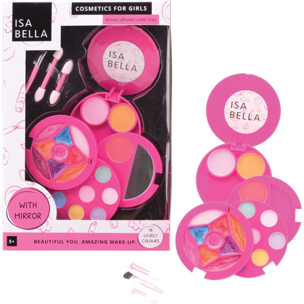 27599 Isabella make-up set in ronde doos