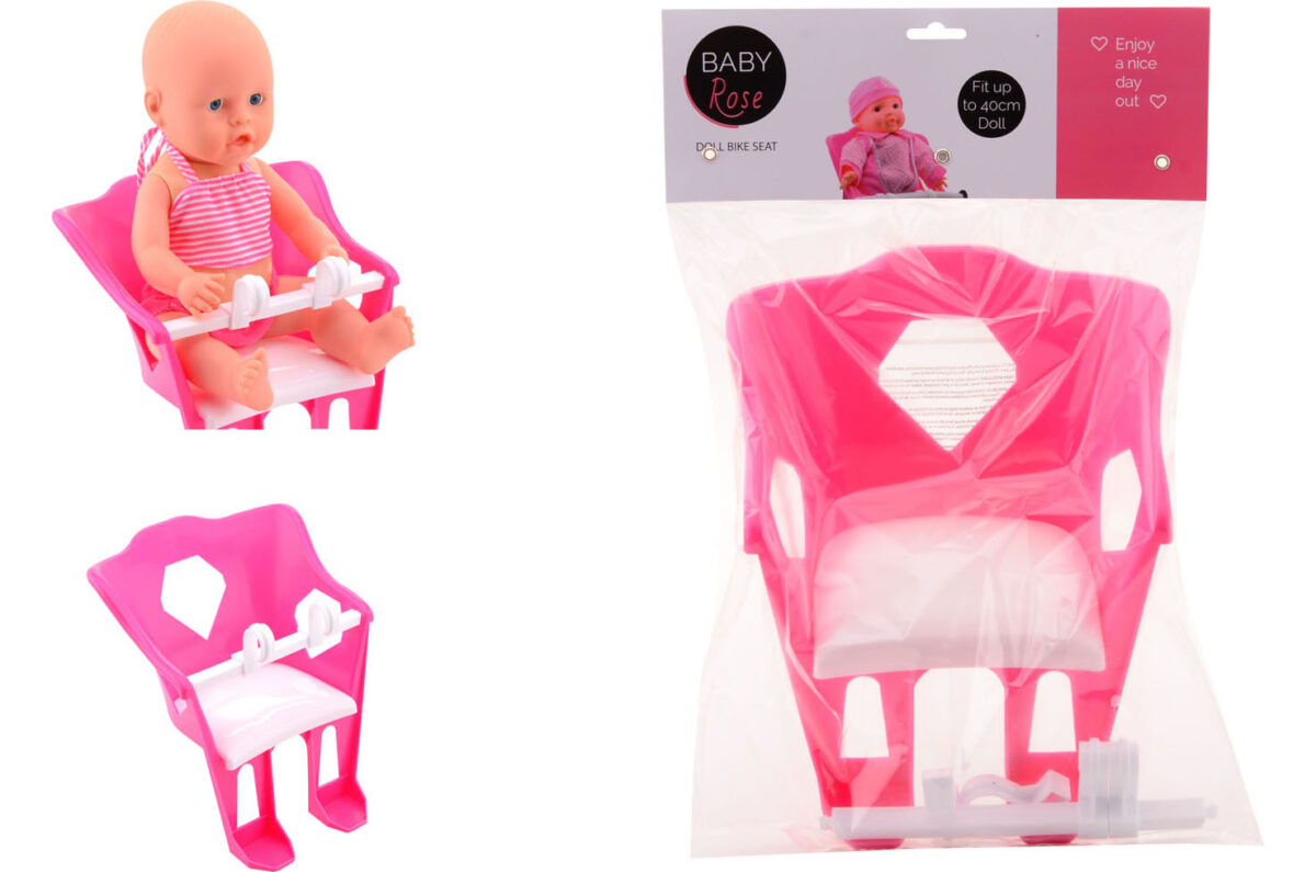 27614 Baby Rose Poppen fietsstoel