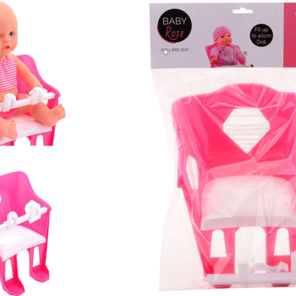 27614 Baby Rose Poppen fietsstoel