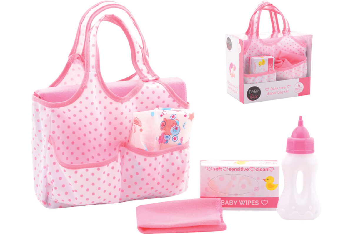 27616 Baby Rose Luiertas met accessoires