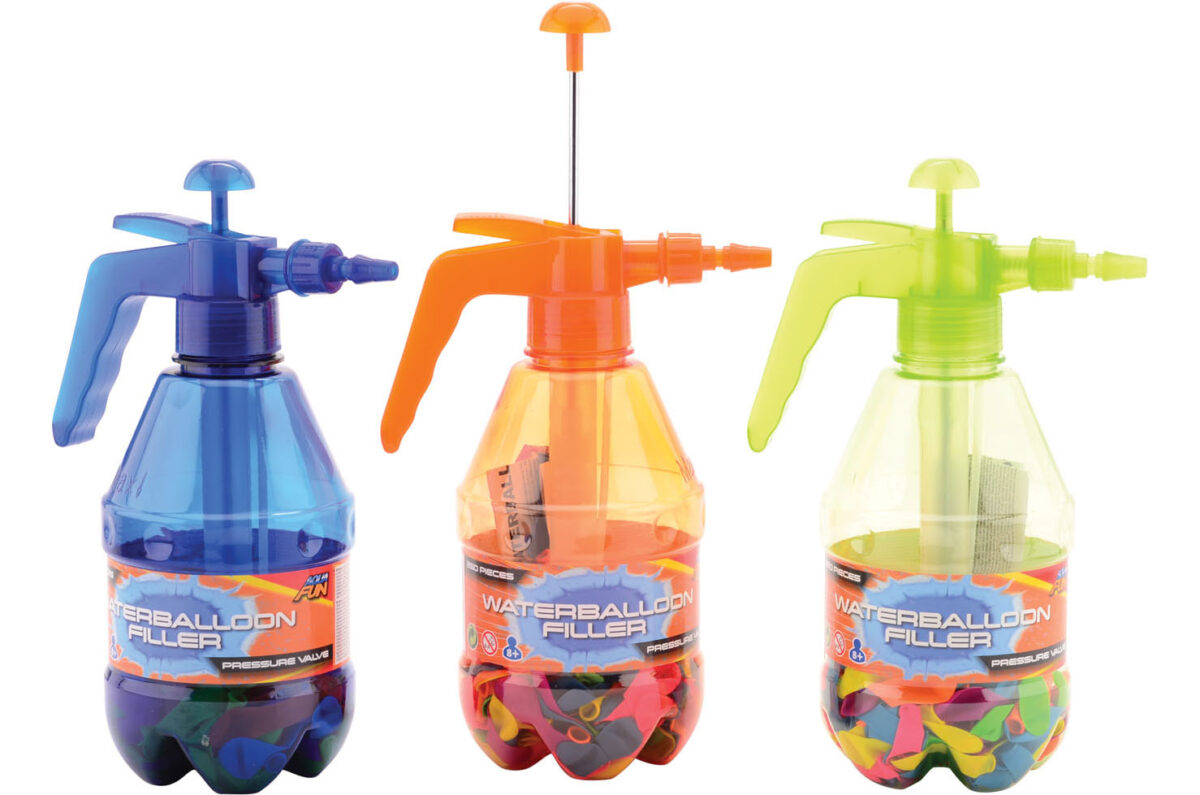 29454 Aqua Fun waterballonvuller met 250 neon waterbommen